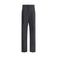 Load image into Gallery viewer, Fabiana Filippi Gray Fleece Wool Casual Pants