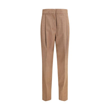 Load image into Gallery viewer, Fabiana Filippi Beige Fleece Wool Dress Pants