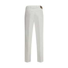 Load image into Gallery viewer, Brunello Cucinelli White Cotton Casual Pants