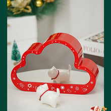 Load image into Gallery viewer, Mandotos Christmas Cloud Night Lamp With LED Lights Mirror Frame Assembled Building Blocks