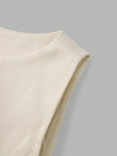 Load image into Gallery viewer, Women’s Minimalist Cinched-Waist Camisole – Single-Breasted Summer Tank