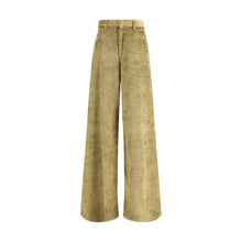 Load image into Gallery viewer, Petar Petrov Gold Cotton Casual Pants