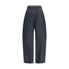 Load image into Gallery viewer, Alexander Wang Black Cotton Casual Pants