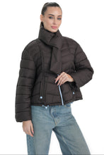 Load image into Gallery viewer, Lightweight Transitional Jacket with Detachable Scarf