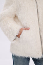 Load image into Gallery viewer, ⇆ Reversible Hooded Wool Blend Jacket