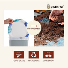 Load image into Gallery viewer, Round 9-Inch Biodegradable Compostable Paper Plates – 50 Count
