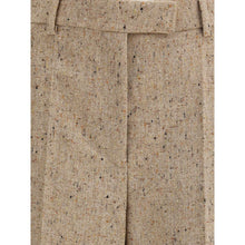 Load image into Gallery viewer, Valentino Beige Fleece Wool Casual Pants