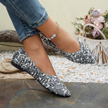 Load image into Gallery viewer, Women’s Pointed-Toe Flat Casual Shoes – Stylish Everyday Sneakers