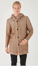 Load image into Gallery viewer, Lagos Red Exclusive Men's Black Khaki Knitted Long Sweaters | Hoodie LS87