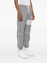 Load image into Gallery viewer, Thom Browne Men Mid-Rise Ripstop Track Pants