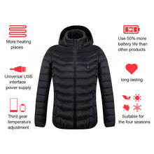 Load image into Gallery viewer, Boys Men's Fleece Waterproof Winter Heated Jackets - # BOAA13210004