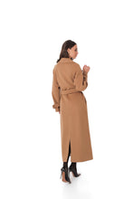 Load image into Gallery viewer, Madeline Cashmere Wool Blend Overcoat in Camel