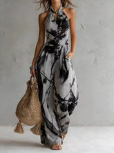 Load image into Gallery viewer, Women's Halter Backless Wide-Leg Jumpsuit | Boho Beach Jumpsuit in 7 Colors