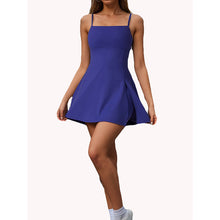 Load image into Gallery viewer, Women’s Spaghetti Strap Tennis Dress