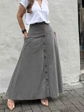 Load image into Gallery viewer, Women's Elegant High-Waist A-Line Skirt
