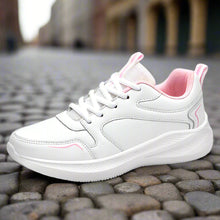 Load image into Gallery viewer, Women’s Waterproof Leather Sneakers