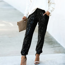 Load image into Gallery viewer, Women's High-Waist Straight-Leg Trousers – Full Length Casual Pants