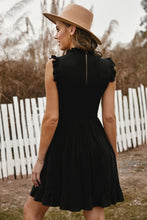 Load image into Gallery viewer, Charmning Ruffled Sleeveless Mini Dress Elegant & Flowy Summer Dress
