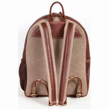 Load image into Gallery viewer, Scully Canvas Carry-On - Leather Backpack