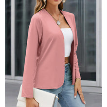 Load image into Gallery viewer, Women’s Plus‑Size Open‑Front Casual Blazer