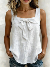 Load image into Gallery viewer, Women's Square-Neck Wide-Strap Sleeveless Tank Top