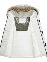 Load image into Gallery viewer, Men's Full Size Fur Hooded Winter Parka Coat Plus Size