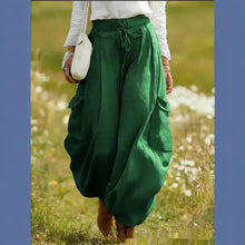 Load image into Gallery viewer, Drawstring Elastic Waist Loose-Fit Casual Trousers | 5 Colors