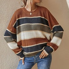 Load image into Gallery viewer, Women’s Striped Sweater