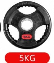 Load image into Gallery viewer, Special Three-Hole Rubber Bag For Gym Weightlifting Barbell Rubber Barbell