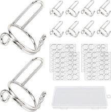 Load image into Gallery viewer, Adjustable Wudu Nail Rings Set - No Glue, No Adhesive | Perfect DIY Gift for Women (Silver)