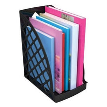 Load image into Gallery viewer, Deflecto Recycled Plastic Magazine File – Black