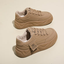 Load image into Gallery viewer, Color Block Height Increasing Sneakers – Lace-Up Low Top