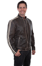 Load image into Gallery viewer, Scully 992 Racer - Men's Leather Jacket