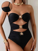 Load image into Gallery viewer, Trendy Cutout Sweetheart: One-Piece Swimwear