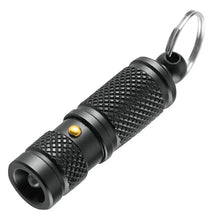 Load image into Gallery viewer, 🔦 Eco-Friendly Mini LED Flashlight – Aluminum Alloy Pocket Torch | Waterproof, Lightweight, Durable | Everyday Carry Keychain Light (Black or White)