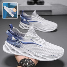 Load image into Gallery viewer, Men's Lace-up Sneakers Mesh Sports Shoes Fashion Hollow-sole Low Top Running Shoes