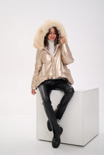 Load image into Gallery viewer, Genuine Polar Fox Down Fill Jacket