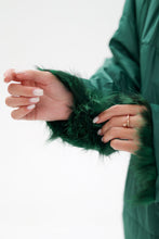 Load image into Gallery viewer, Reversible Genuine Silver Fox Down Fill Coat