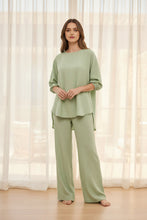 Load image into Gallery viewer, Women's Batwing Sleeve Loose Top & Wide Leg Pants Two-Piece Set