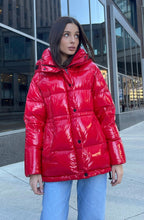 Load image into Gallery viewer, Gia Laqué Premium Down Hooded Jacket