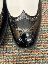 Load image into Gallery viewer, Terroni Italian Design Black/white Tuxedo Men’s Dress Shoes | LA65