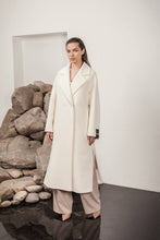 Load image into Gallery viewer, Premium 100% Australian Merino Wool Coat in Marshmallow