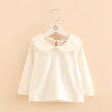 Load image into Gallery viewer, Baby Girl Doll Collar Long Sleeve shirt - # GIAA21510006