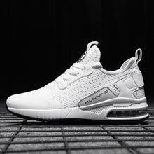 Load image into Gallery viewer, Womens Light Weight Running Sneakers Air Sole Breathable High Quality Sport Women Mesh Running Casual Slip On Flats Comfortable Walking Air Cushion Sneakers