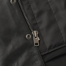 Load image into Gallery viewer, Nightstrike Men’s Motorcycle Leather Jacket