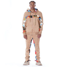 Load image into Gallery viewer, F5220 Alonzo Suede Reversible Set - Khaki