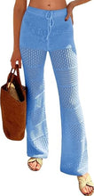 Load image into Gallery viewer, 🌴 Boho Crochet Knit Beach Cover-Up Pants