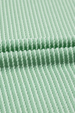 Load image into Gallery viewer, Blossom Corded Crew Neck Puff Sleeve Mini Dress