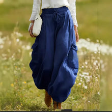 Load image into Gallery viewer, Drawstring Elastic Waist Loose-Fit Casual Trousers | 5 Colors