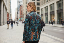 Load image into Gallery viewer, Women’s Printed Suit Jacket with Lining – Autumn Winter Casual Commuter Blazer